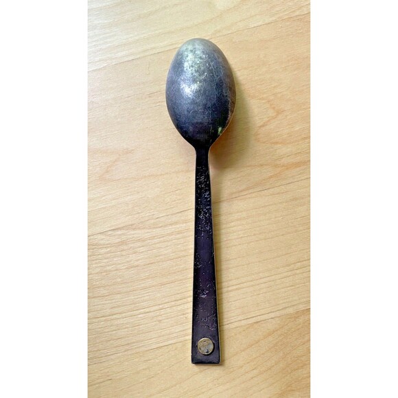 Restoration Hardware Hammered Steel Rivet SPOON, Jefferson Mack Rare - Picture 9 of 9